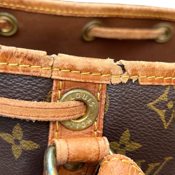 Vintage Louis Vuitton Noé GM Monogram Bucket Bag Classic Iconic LV - Picture 7 of 11